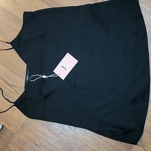 Quince Washable Silk cami Black Small